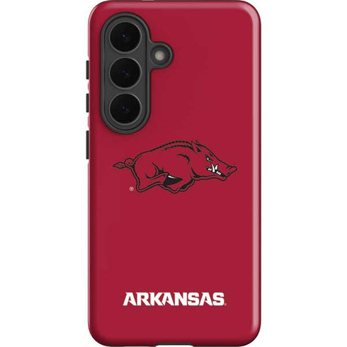 University of Arkansas-Fayetteville Razorbacks Red Logo Galaxy S26 Plus Impact Case