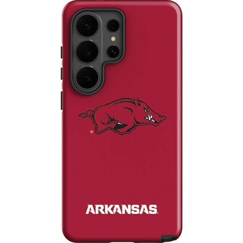University of Arkansas-Fayetteville Razorbacks Red Logo Galaxy S26 Ultra Impact Case