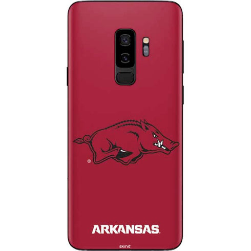 University of Arkansas-Fayetteville Razorbacks Red Logo Galaxy S9 Plus Skin