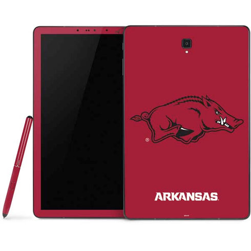 University of Arkansas-Fayetteville Razorbacks Red Logo Samsung Galaxy Tab Skin