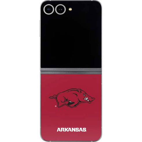 University of Arkansas-Fayetteville Razorbacks Red Logo Galaxy Z Flip6 Skin