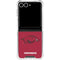 University of Arkansas-Fayetteville Razorbacks Red Logo Galaxy Z Flip7 Clear Case