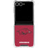 University of Arkansas-Fayetteville Razorbacks Red Logo Galaxy Z Flip7 Clear Case