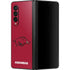 University of Arkansas-Fayetteville Razorbacks Red Logo Galaxy Z Fold3 5G Skin