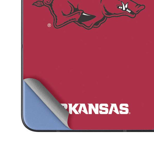 University of Arkansas-Fayetteville Razorbacks Red Logo Galaxy Z Fold5 5G Skin
