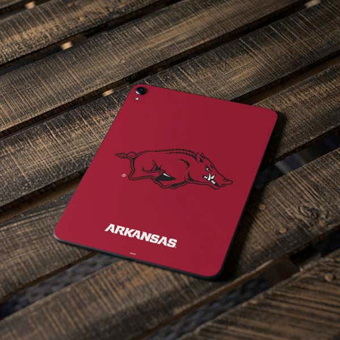 University of Arkansas-Fayetteville Razorbacks Red Logo Apple iPad Pro Skin
