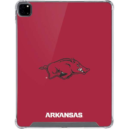 University of Arkansas-Fayetteville Razorbacks Red Logo iPad Pro 12.9in (2020) Clear Case