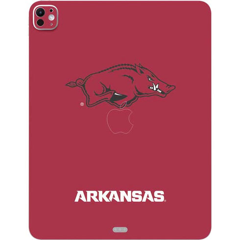 University of Arkansas-Fayetteville Razorbacks Red Logo iPad Pro 13in M4 (2024) Skin