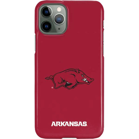 University of Arkansas-Fayetteville Razorbacks Red Logo iPhone 11 Pro Lite Case