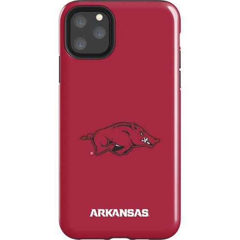 University of Arkansas-Fayetteville Razorbacks Red Logo iPhone 11 Pro Max Impact Case