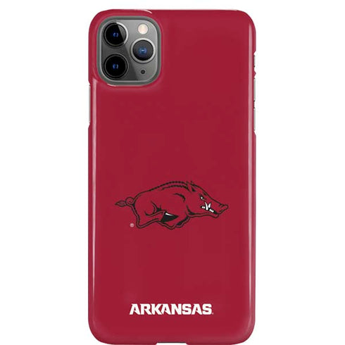University of Arkansas-Fayetteville Razorbacks Red Logo iPhone Cases