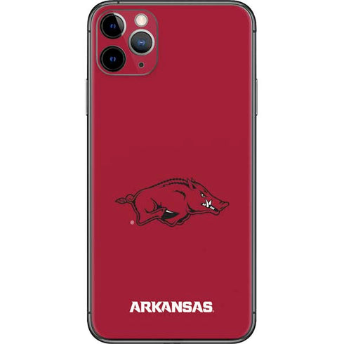 University of Arkansas-Fayetteville Razorbacks Red Logo iPhone 11 Pro Max Skin