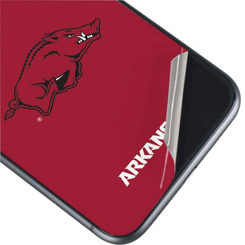 University of Arkansas-Fayetteville Razorbacks Red Logo iPhone 11 Skin