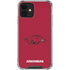 University of Arkansas-Fayetteville Razorbacks Red Logo iPhone 12 Mini Clear Case