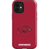 University of Arkansas-Fayetteville Razorbacks Red Logo iPhone 12 Mini Impact Case