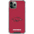 University of Arkansas-Fayetteville Razorbacks Red Logo iPhone 12 Pro Clear Case