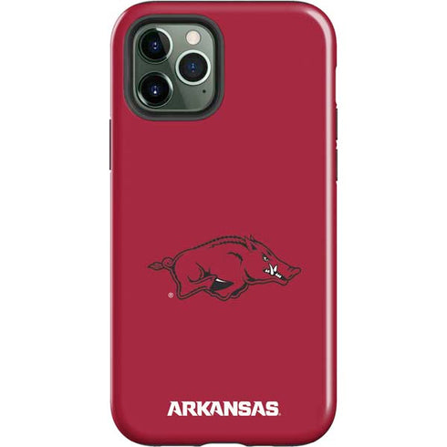 University of Arkansas-Fayetteville Razorbacks Red Logo iPhone 12 Pro Impact Case