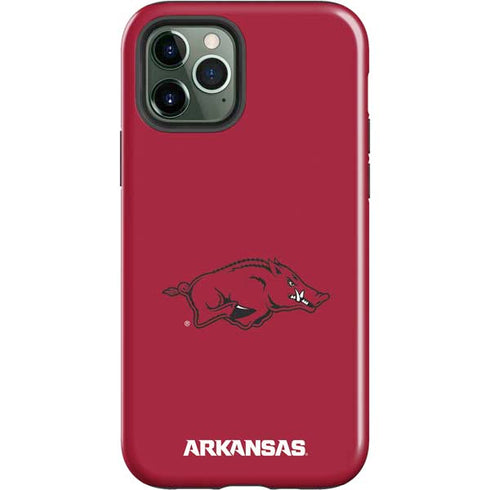 University of Arkansas-Fayetteville Razorbacks Red Logo iPhone 12 Pro Max Impact Case
