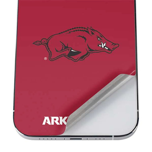 University of Arkansas-Fayetteville Razorbacks Red Logo iPhone 12 Pro Max Skin