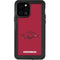 University of Arkansas-Fayetteville Razorbacks Red Logo iPhone 12 Pro Waterproof Case