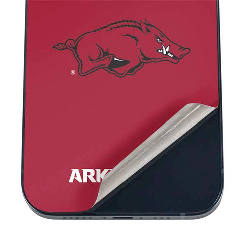 University of Arkansas-Fayetteville Razorbacks Red Logo iPhone 12 Skin