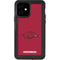 University of Arkansas-Fayetteville Razorbacks Red Logo iPhone 12 Waterproof Case
