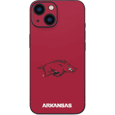 University of Arkansas-Fayetteville Razorbacks Red Logo iPhone 13 Mini Skin