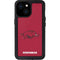 University of Arkansas-Fayetteville Razorbacks Red Logo iPhone 13 Mini Waterproof Case