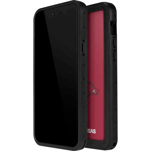 University of Arkansas-Fayetteville Razorbacks Red Logo iPhone 13 Mini Waterproof Case