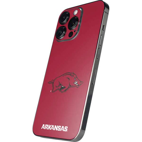 University of Arkansas-Fayetteville Razorbacks Red Logo iPhone 13 Pro Max Skin