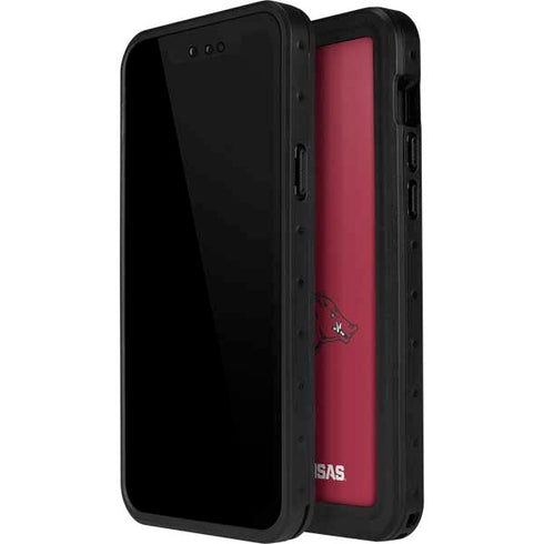 University of Arkansas-Fayetteville Razorbacks Red Logo iPhone 14 Pro Max Waterproof Case