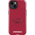University of Arkansas-Fayetteville Razorbacks Red Logo iPhone 15 Impact Case