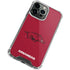 University of Arkansas-Fayetteville Razorbacks Red Logo iPhone 15 Pro Clear Case