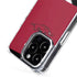 University of Arkansas-Fayetteville Razorbacks Red Logo iPhone 15 Pro MagSafe Case