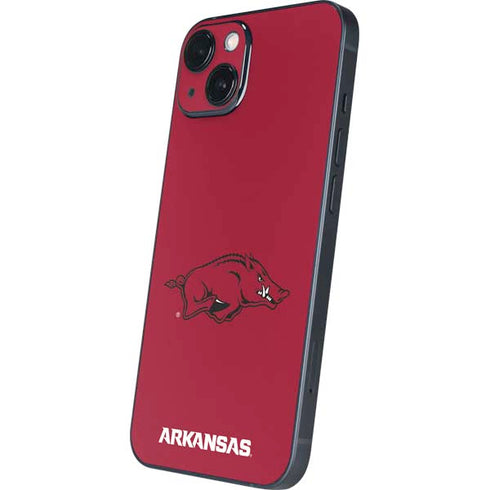 University of Arkansas-Fayetteville Razorbacks Red Logo iPhone 15 Skin
