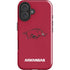University of Arkansas-Fayetteville Razorbacks Red Logo iPhone 16 Impact Case