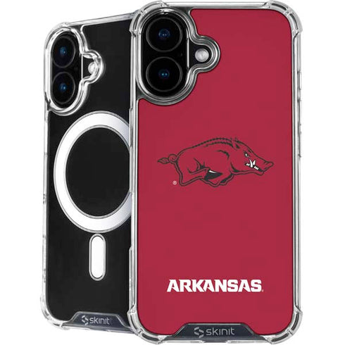 University of Arkansas-Fayetteville Razorbacks Red Logo iPhone 16 MagSafe Case