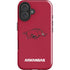 University of Arkansas-Fayetteville Razorbacks Red Logo iPhone 16 Plus Impact Case