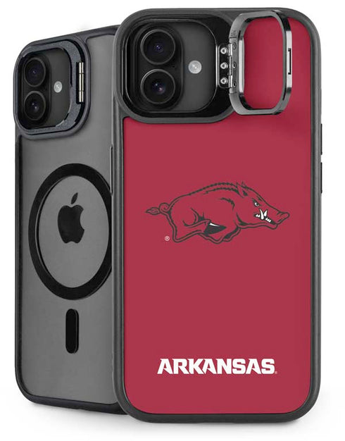 University of Arkansas-Fayetteville Razorbacks Red Logo iPhone 16 Plus Kickstand Case