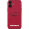 University of Arkansas-Fayetteville Razorbacks Red Logo iPhone 16 Plus Skin