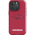 University of Arkansas-Fayetteville Razorbacks Red Logo iPhone 16 Pro Impact Case