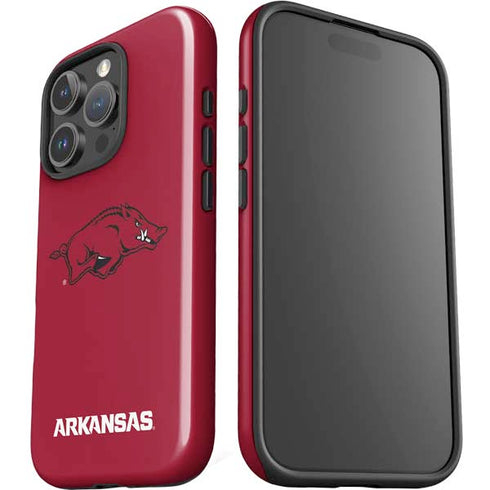 University of Arkansas-Fayetteville Razorbacks Red Logo iPhone 16 Pro Impact Case