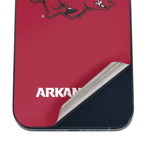 University of Arkansas-Fayetteville Razorbacks Red Logo iPhone 16 Skin