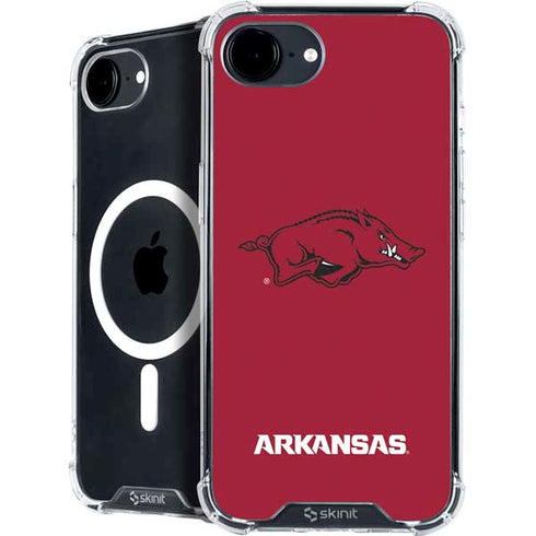 University of Arkansas-Fayetteville Razorbacks Red Logo iPhone 16e MagSafe Case