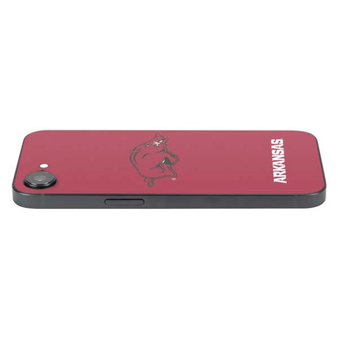 University of Arkansas-Fayetteville Razorbacks Red Logo iPhone 16e Skin