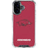 University of Arkansas-Fayetteville Razorbacks Red Logo iPhone 17 Clear Case