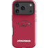 University of Arkansas-Fayetteville Razorbacks Red Logo iPhone 17 Pro Max Impact Case