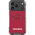 University of Arkansas-Fayetteville Razorbacks Red Logo iPhone 18 Pro Clear Case