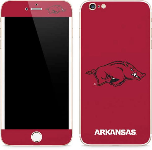 University of Arkansas-Fayetteville Razorbacks Red Logo iPhone 6/6s Plus Skin