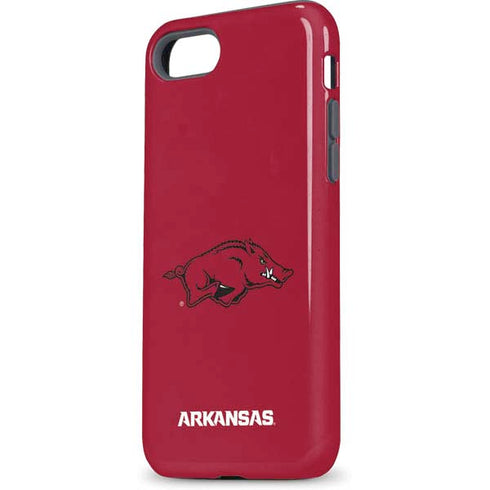University of Arkansas-Fayetteville Razorbacks Red Logo iPhone 8 Pro Case